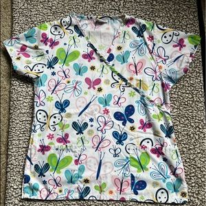 Ladies medium scrub top